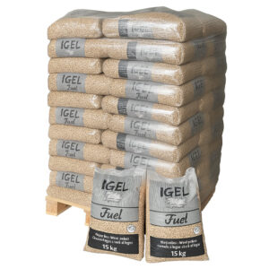 Igel fuel Pellets Palette - 77sacs de 15Kg